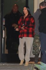 KIM KARDASHIAN and Kanye West Out in Beverly Hills 01/06/2017