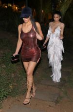 KIM KARDASHIAN and KYLIE JENNER Night Out in Costa Rica 01/30/2017