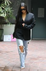 KIM KARDASHIAN at a Medical Building in Los Angeles 01/06/2017