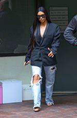 KIM KARDASHIAN at a Medical Building in Los Angeles 01/06/2017