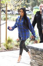 KIM KARDASHIAN at a Studio in Hollywood 01/24/2017