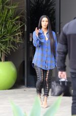 KIM KARDASHIAN at a Studio in Hollywood 01/24/2017