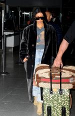 KIM KARDASHIAN at JFK Airport in New York 01/16/2017