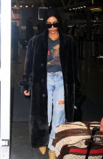 KIM KARDASHIAN at JFK Airport in New York 01/16/2017