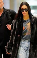 KIM KARDASHIAN at JFK Airport in New York 01/16/2017