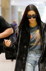 KIM KARDASHIAN at JFK Airport in New York 01/16/2017