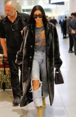 KIM KARDASHIAN at JFK Airport in New York 01/16/2017