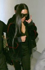 KIM KARDASHIAN at LAX Airport in Los Angeles 01/11/2017