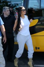 KIM KARDASHIAN Departing Costa Rica 01/30/2017