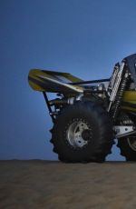 KIM KARDASHIAN Goes ATV Riding in the Desert in Dubai 01/15/2017