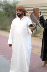 KIM KARDASHIAN Goes ATV Riding in the Desert in Dubai 01/15/2017