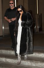 KIM KARDASHIAN Heading to a Meeting in New York 01/17/2017