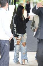 KIM KARDASHIAN Leaves Bel Air Hotel in Los Angeles 01/04/2017