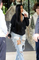 KIM KARDASHIAN Leaves Bel Air Hotel in Los Angeles 01/04/2017