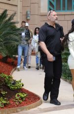 KIM KARDASHIAN Leaves Her Hotel in Dubai 01/15/2017