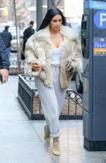 KIM KARDASHIAN Out for Lunch in New York 01/16/2017