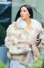 KIM KARDASHIAN Out for Lunch in New York 01/16/2017