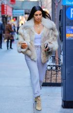 KIM KARDASHIAN Out for Lunch in New York 01/16/2017