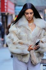 KIM KARDASHIAN Out for Lunch in New York 01/16/2017