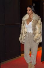 KIM KARDASHIAN Out in New York 01/16/2017