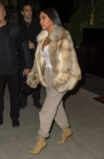 KIM KARDASHIAN Out in New York 01/16/2017
