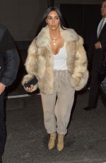 KIM KARDASHIAN Out in New York 01/16/2017