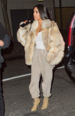 KIM KARDASHIAN Out in New York 01/16/2017