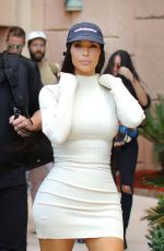 KIM KARDASHIAN Out Shopping in Dubai 01/14/2017