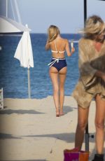 KIMBERLEY GARNER in Bikini on Vacation in St. Tropez 01/03/2017