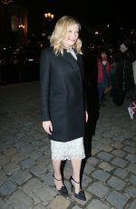 KIRSTEN DUNST Arrives at Ralph & Russo Fashion Show at Paris Fashion Week 01/23/2017
