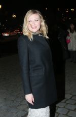 KIRSTEN DUNST Arrives at Ralph & Russo Fashion Show at Paris Fashion Week 01/23/2017