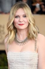 KIRSTEN DUNST at 23rd Annual Screen Actors Guild Awards in Los Angeles 01/29/2017