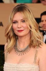 KIRSTEN DUNST at 23rd Annual Screen Actors Guild Awards in Los Angeles 01/29/2017