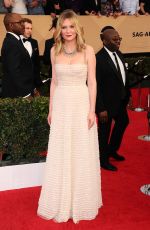 KIRSTEN DUNST at 23rd Annual Screen Actors Guild Awards in Los Angeles 01/29/2017