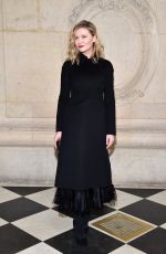 KIRSTEN DUNST at Christian Dior Fashion Show at Paris Fashion Week 01/23/2017