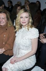 KIRSTEN DUNST at Ralph & Russo Fashion Show in Paris 01/23/2017