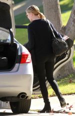 KIRSTEN DUNST Leaves Her Home in Los Angeles 01/14/2017