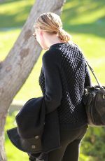 KIRSTEN DUNST Leaves Her Home in Los Angeles 01/14/2017