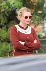 KIRSTEN DUNST Out and About in Los Angeles 01/13/2017