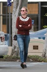 KIRSTEN DUNST Out and About in Los Angeles 01/13/2017