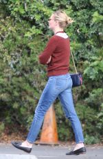 KIRSTEN DUNST Out and About in Los Angeles 01/13/2017