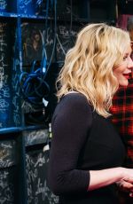 KIRSTEN DUNST, ZOE SALDANA and Jamie Foxx at Late Late Show with James Corden in Los Angeles 01/05/2017
