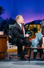 KIRSTEN DUNST, ZOE SALDANA and Jamie Foxx at Late Late Show with James Corden in Los Angeles 01/05/2017