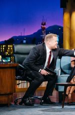 KIRSTEN DUNST, ZOE SALDANA and Jamie Foxx at Late Late Show with James Corden in Los Angeles 01/05/2017