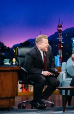 KIRSTEN DUNST, ZOE SALDANA and Jamie Foxx at Late Late Show with James Corden in Los Angeles 01/05/2017