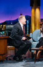 KIRSTEN DUNST, ZOE SALDANA and Jamie Foxx at Late Late Show with James Corden in Los Angeles 01/05/2017