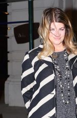 KIRSTIE ALLEY at Nobu in New York 01/13/2017