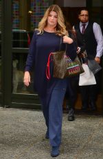 KIRSTIE ALLEY Out in New York 01/12/2017
