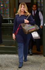 KIRSTIE ALLEY Out in New York 01/12/2017