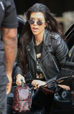 KOURTNEY KARDASHIAN Arrives at Her Son Art Class in Calabasas 01/17/2017